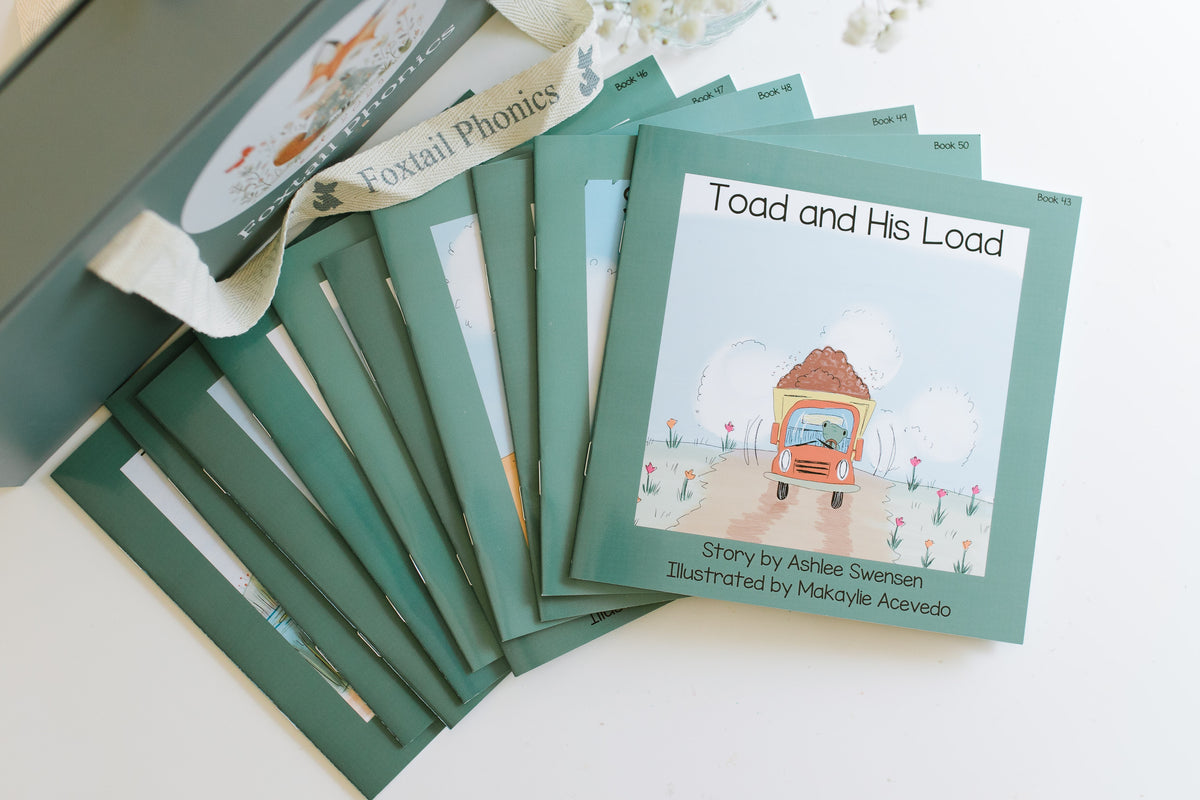 Foxtail Phonics Long Vowel Decodable Readers – Set of 10